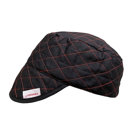 Comeaux Caps Quilted Shop Cap; Universal; One Size Fits Most, Black 3000E
